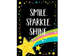 Star Bright Smile Sparkle Shine Poster