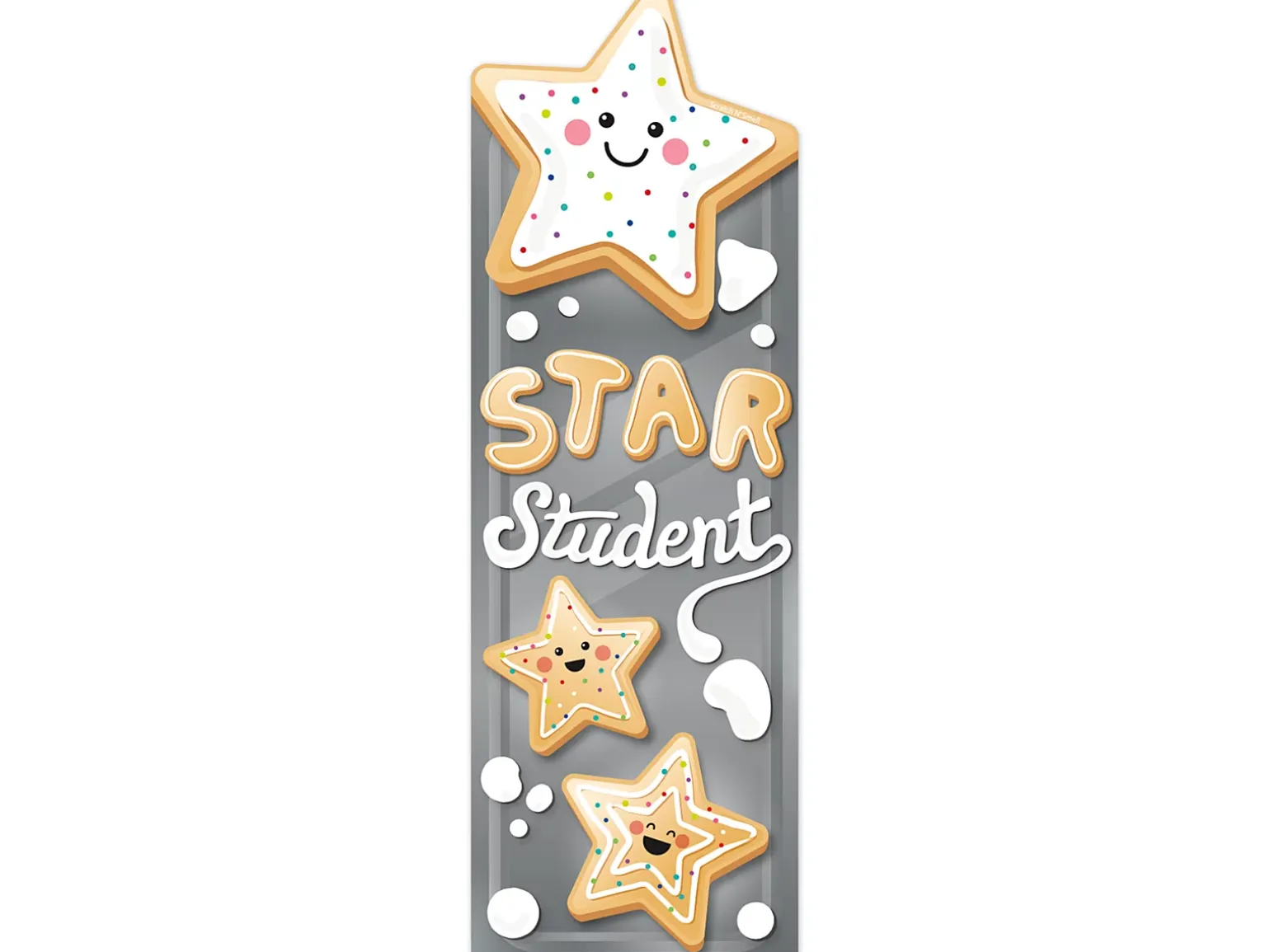 Star Cookies-Scented Bookmarks