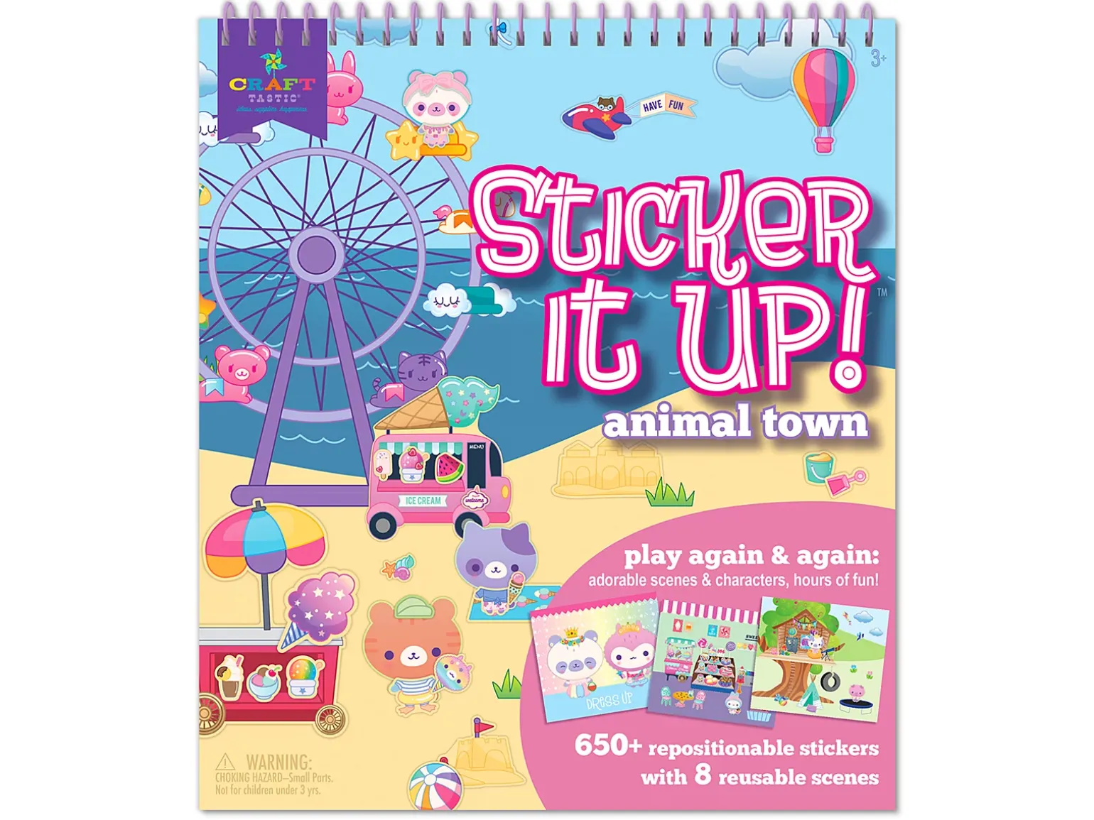 Sticker It Up! Animal Town Pad