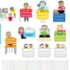 Stick Kids Classroom Jobs Bulletin Board Set