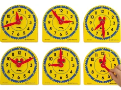 Student Gear Clocks - Set of 6