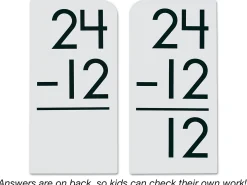 Subtraction All Facts 0-12 Flash Cards