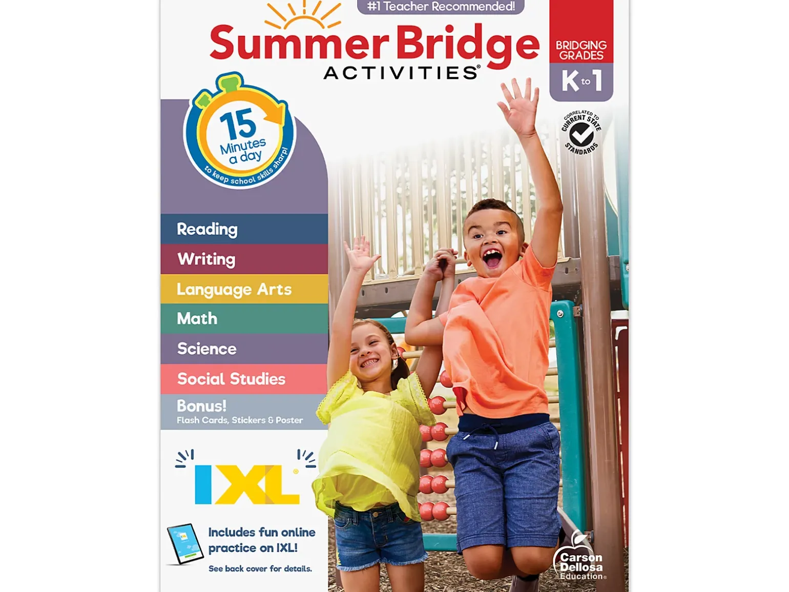 Summer Bridge Activities Workbook - K-Gr. 1