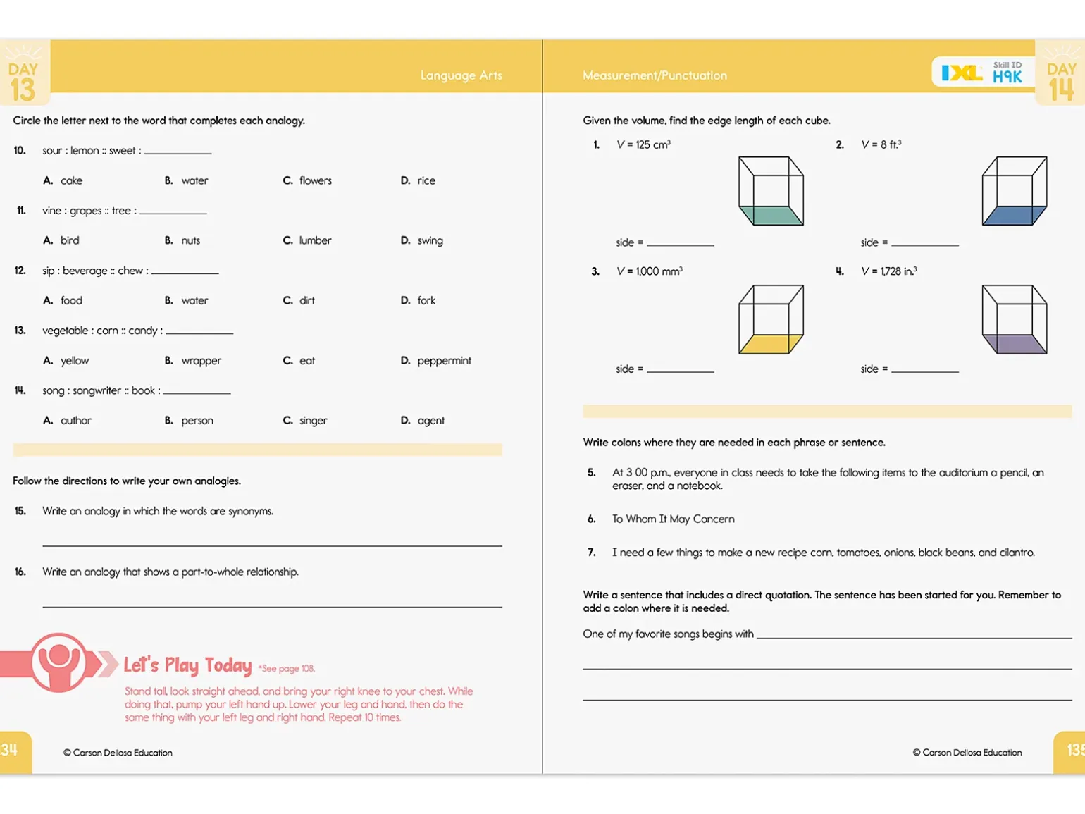 Summer Bridge Activities Workbook - Gr. 6-7