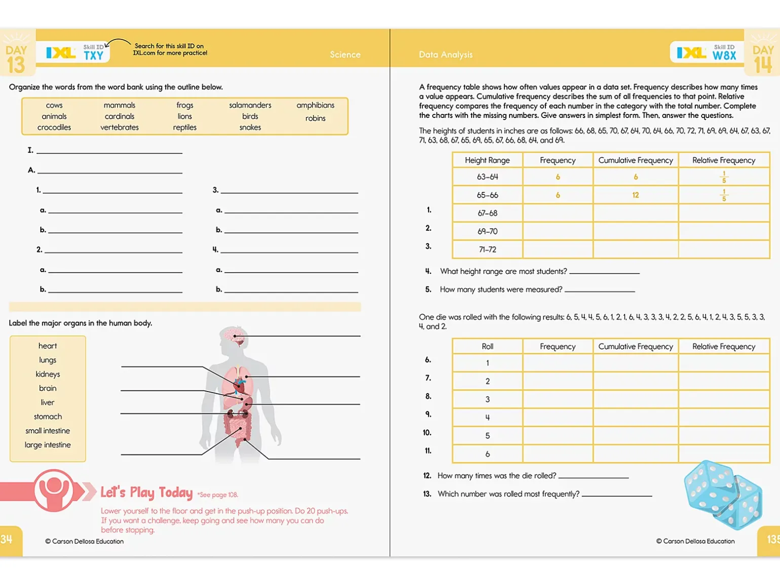 Summer Bridge Activities Workbook - Gr. 7-8