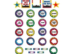 Superhero Classroom Management Bulletin Board Set