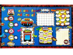 Superhero 4" Punch-Out Letters