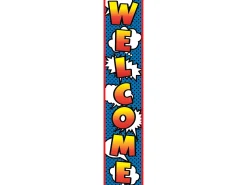Superhero Welcome Banner