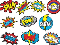 Superhero Word-Burst Accents
