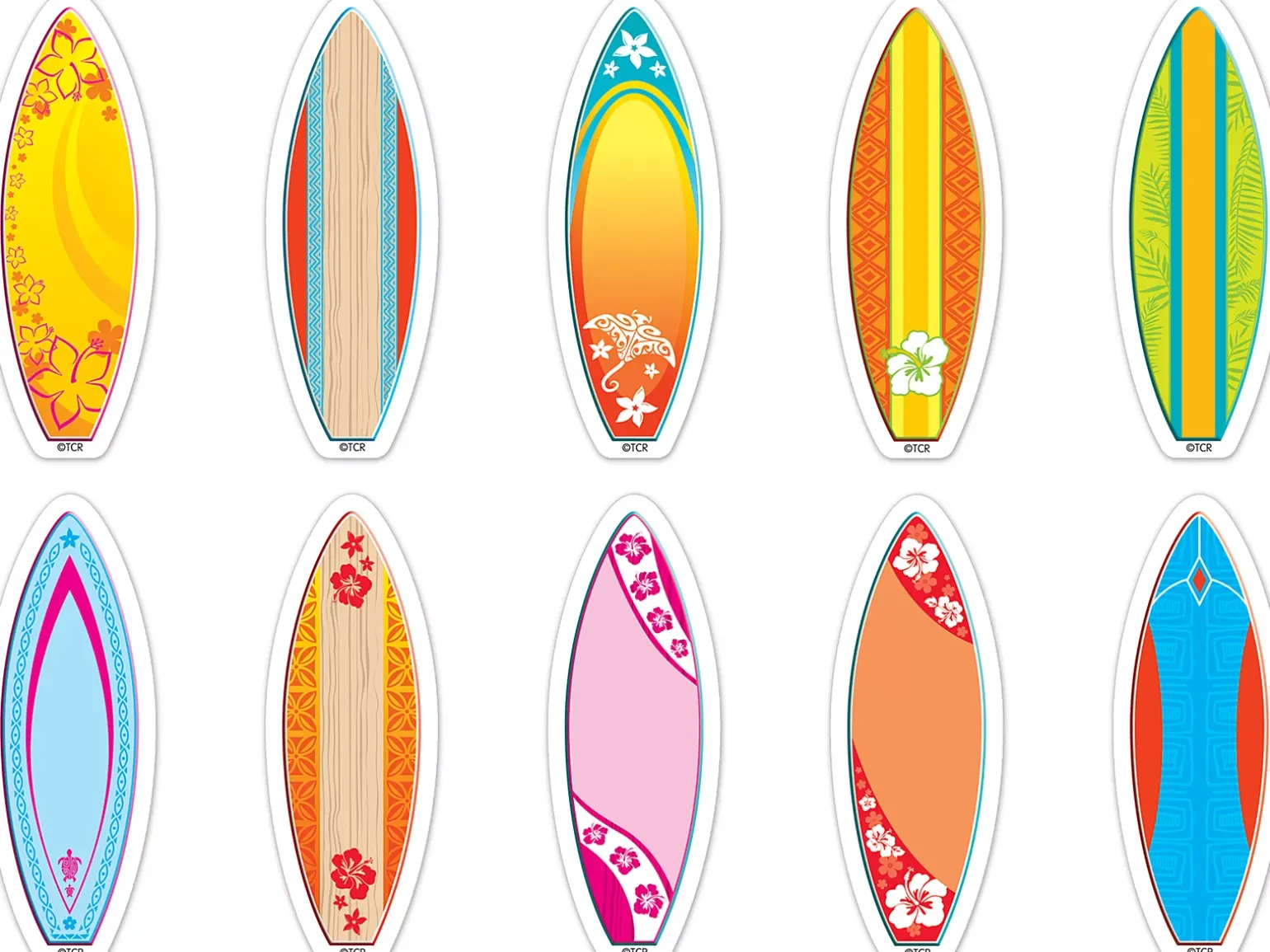 Surf’s Up! Surfboard Mini Accents