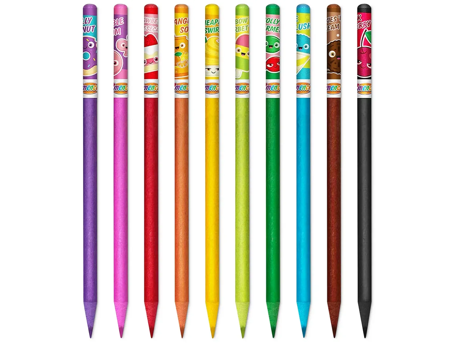Sweet Treat Scented Colored Pencils - Set of 10