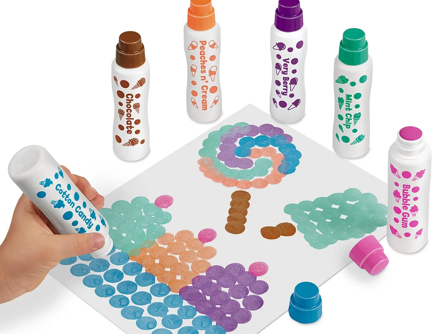 Sweet Treat Scented Dot Art Painters - Set of 6