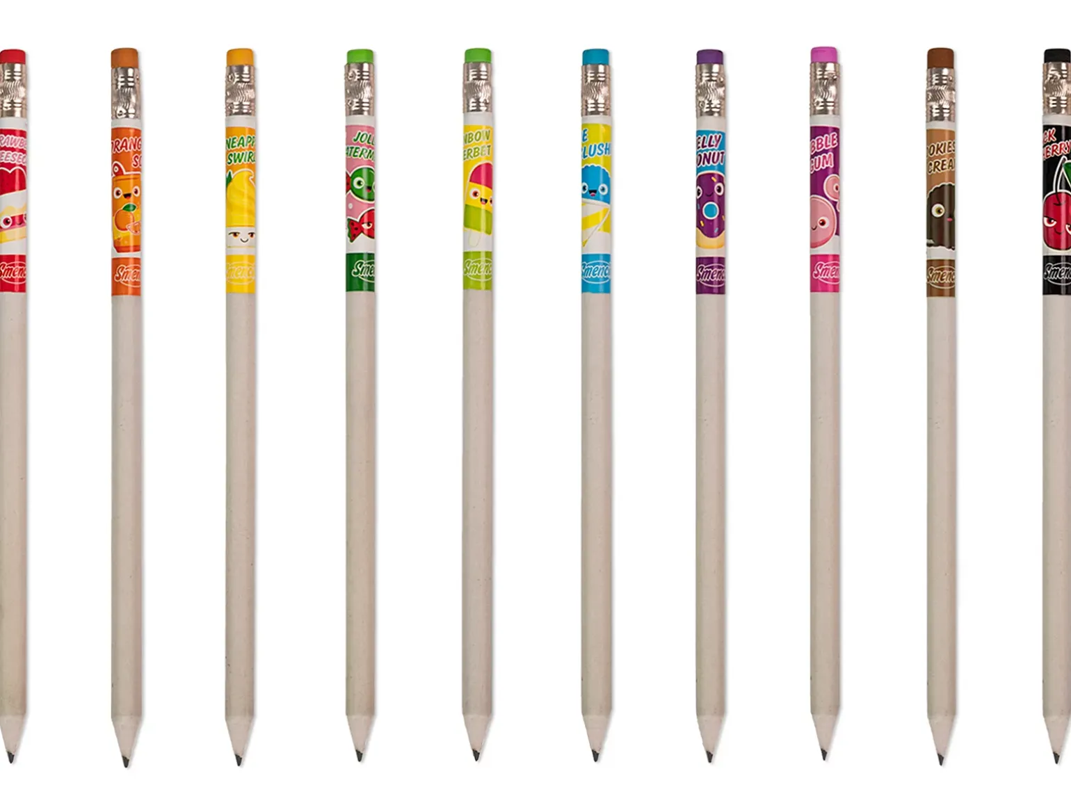 Sweet Treat Scented Pencils - Set of 10