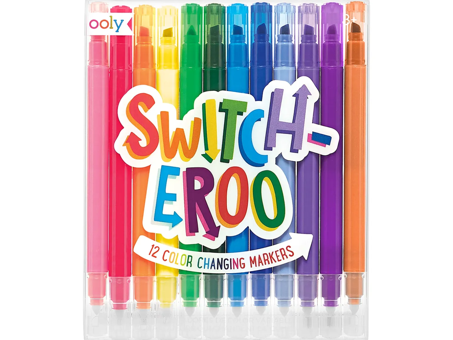 Switch-Eroo Color-Changing Markers - Set of 12