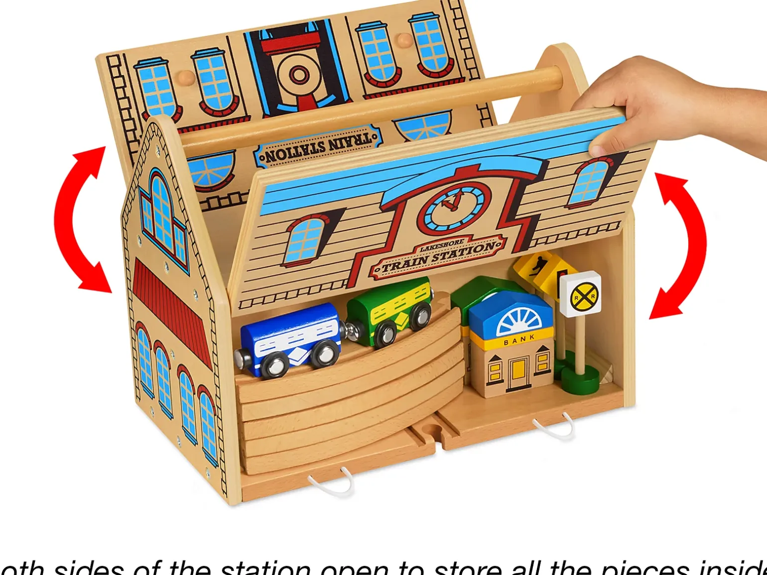 Take-Along Train Station