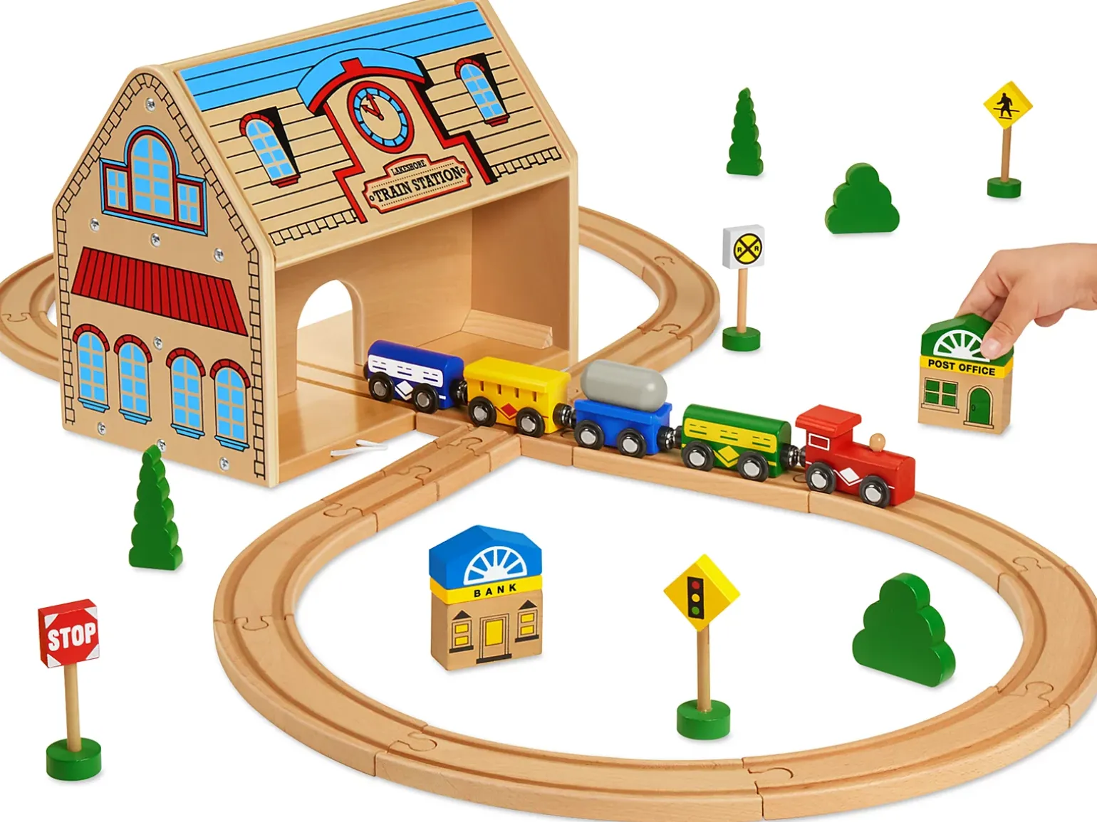 Take-Along Train Station