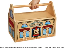 Take-Along Train Station