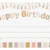 Terrazzo Tones Birthday Certificates