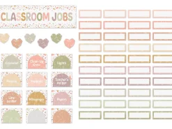Terrazzo Tones Classroom Jobs Bulletin Board Set