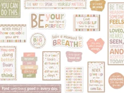 Terrazzo Tones Motivational Bulletin Board Set