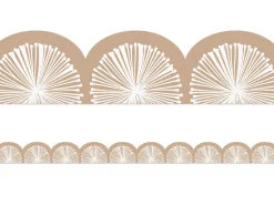 Terrazzo Tones Pom-Pom Scalloped Border
