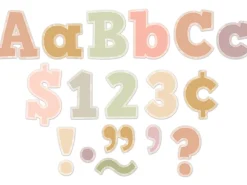 Terrazzo Tones 4" Punch-Out Letters