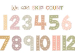 Terrazzo Tones Skip-Count Bulletin Board Set