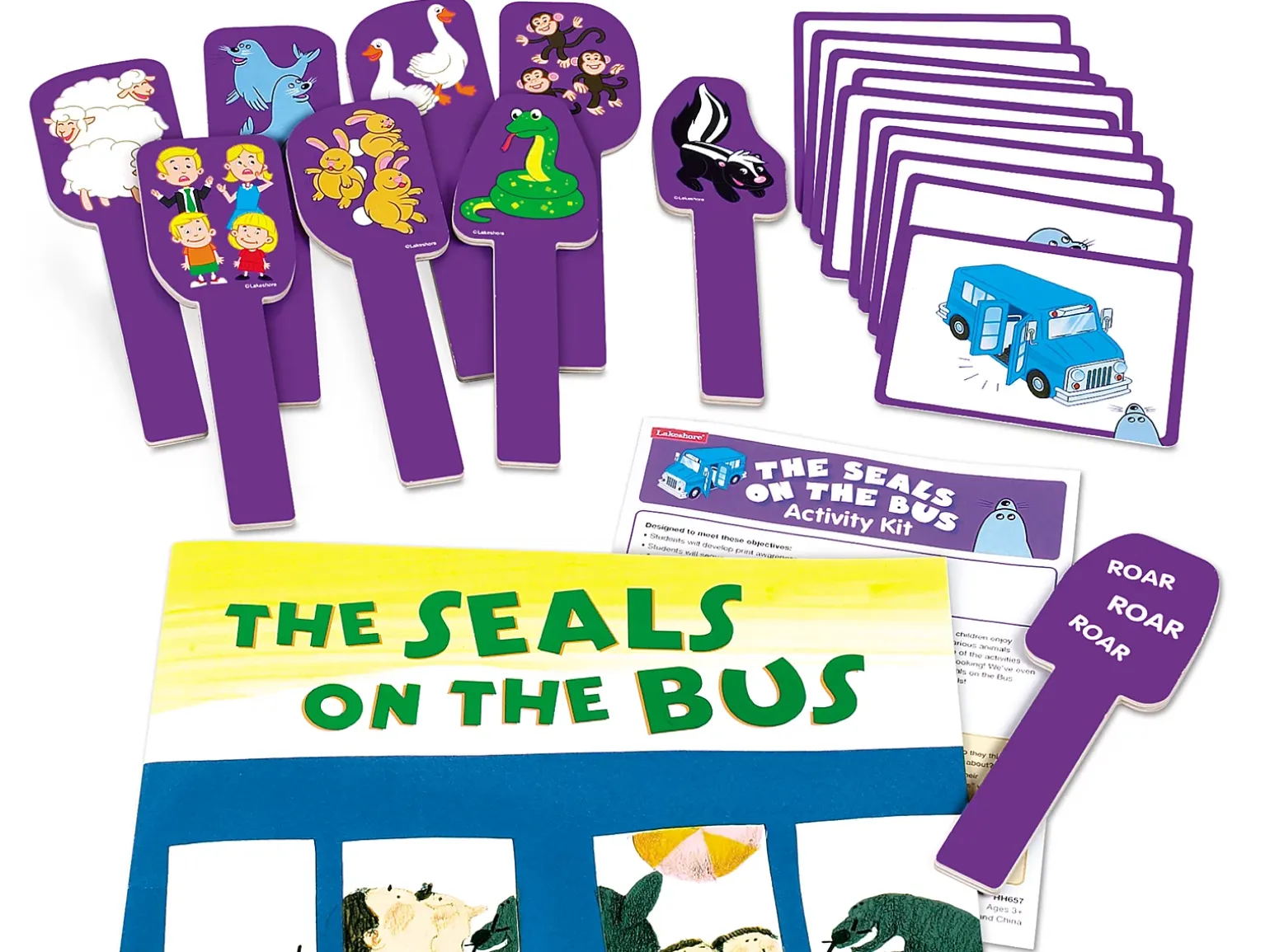 The Seals on the Bus Big Book Activity Kit