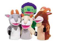 The Three Billy Goats Gruff Storytelling Puppet Set