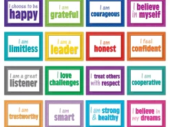 Think Positive Bulletin Board Set