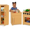 Toddler Hardwood Kitchen Set