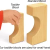 Toddler Hardwood Unit Blocks