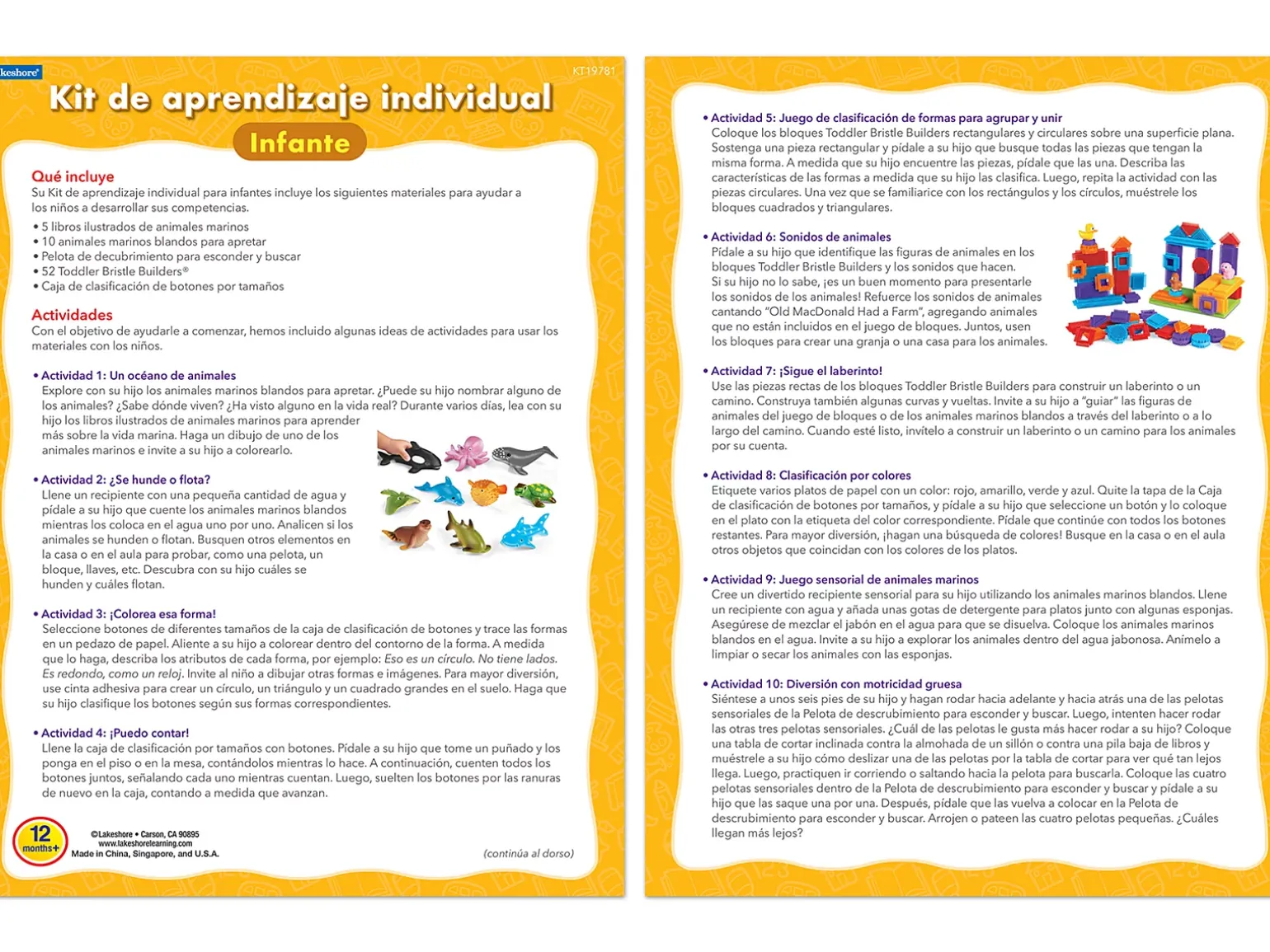 Toddler Individual Learning Kit