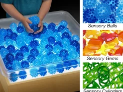 Toddler-Safe Light Table Sensory Materials - Complete Set