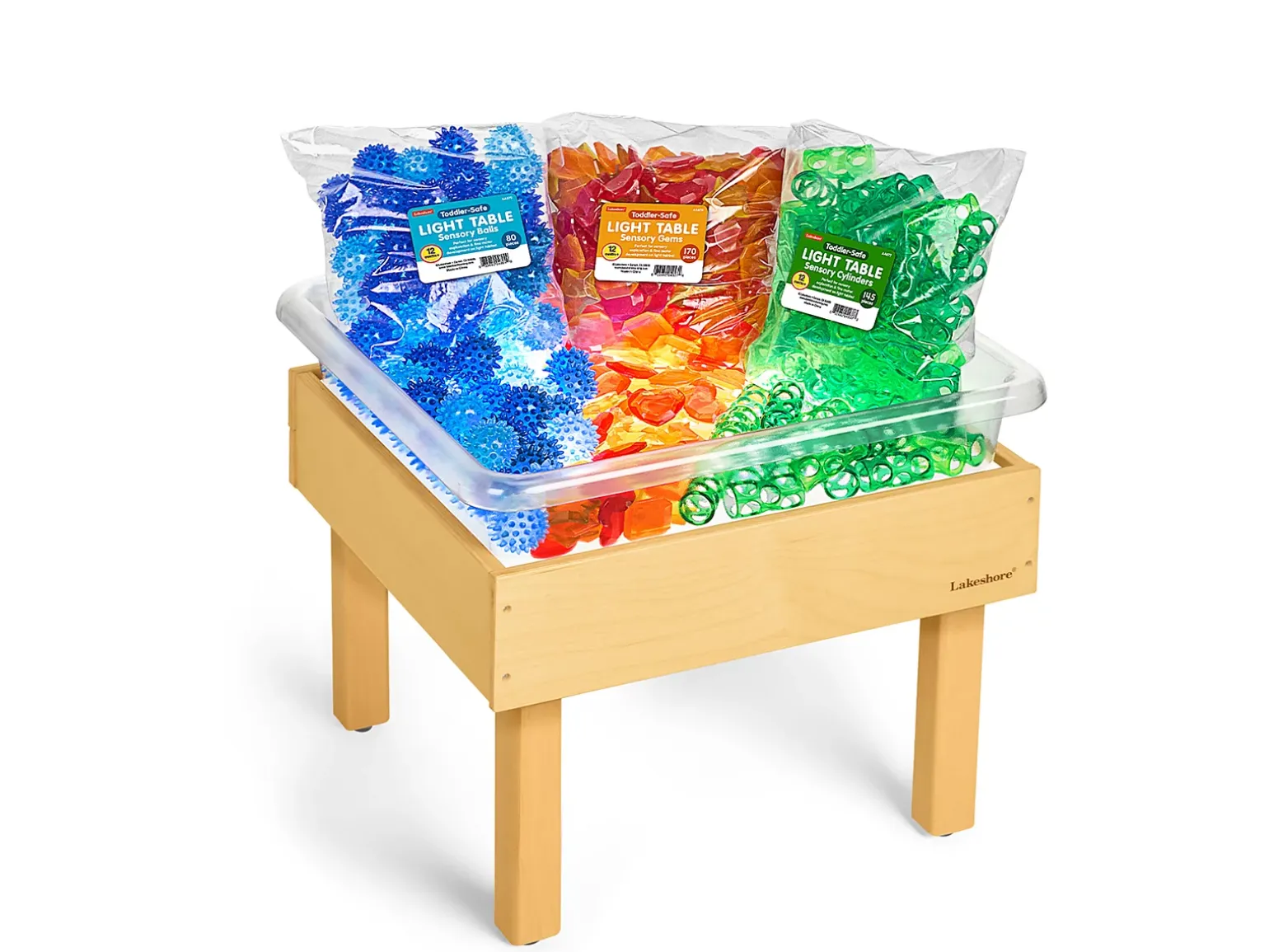 Toddler-Safe Light Table Sensory Bundle