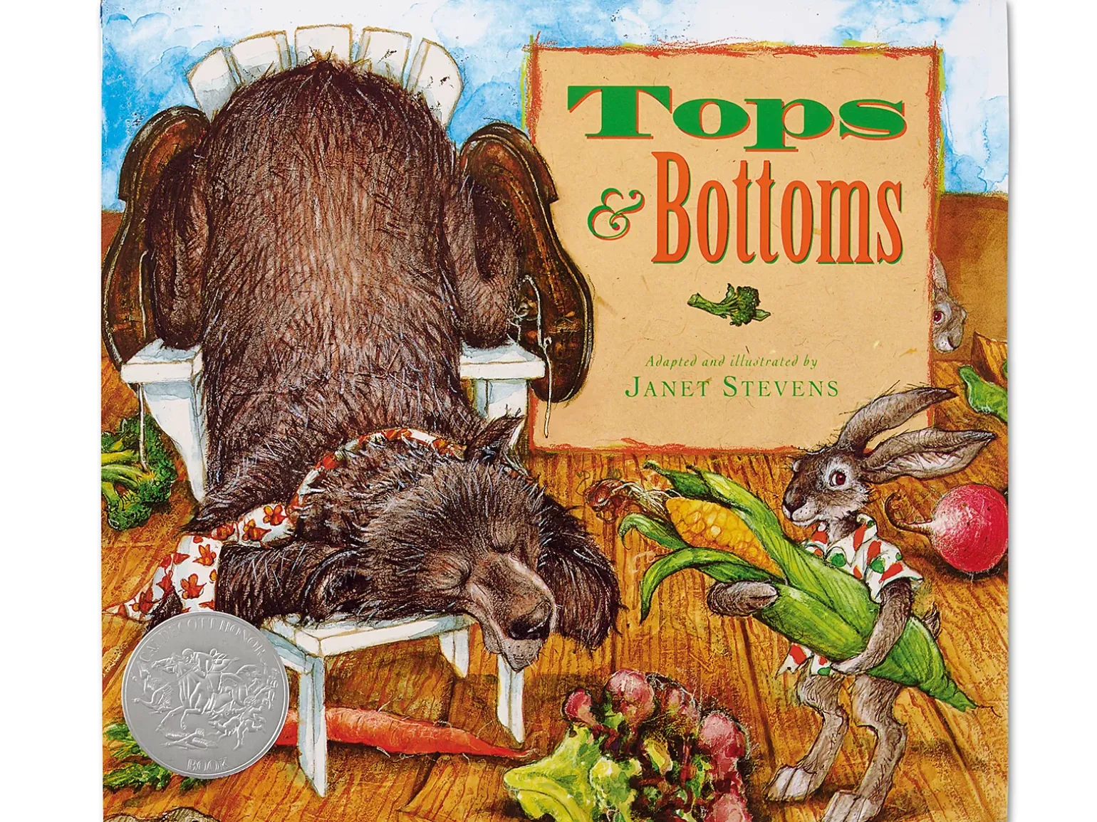 Tops & Bottoms Hardcover Book