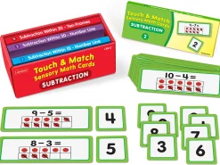 Touch & Match Sensory Subtraction Cards