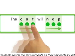 Touch & Read CVC Words Sentence Match