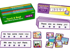 Touch & Read Sight-Word Sentence Match - Level 3