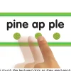 Touch & Read 3-Syllable Words Match