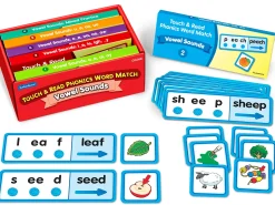 Touch & Read Vowel Sounds Match