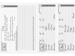 Traditional Cursive Daily Handwriting Practice Workbook