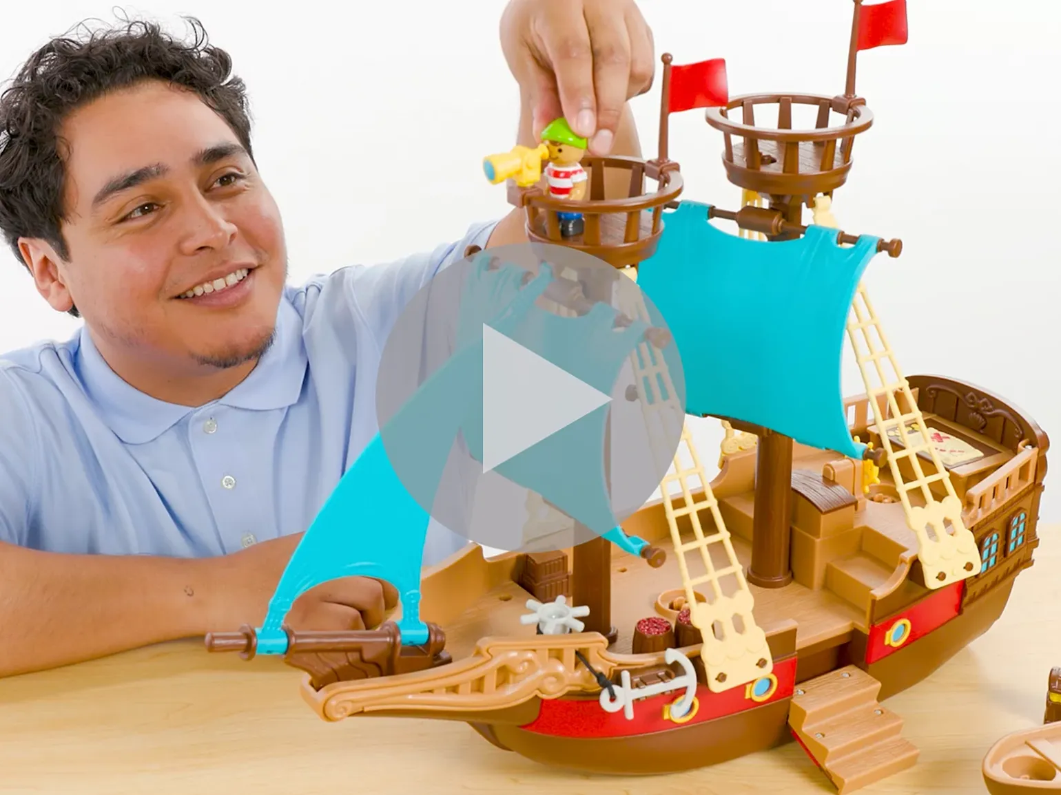 Treasures Await! Adventure Ship