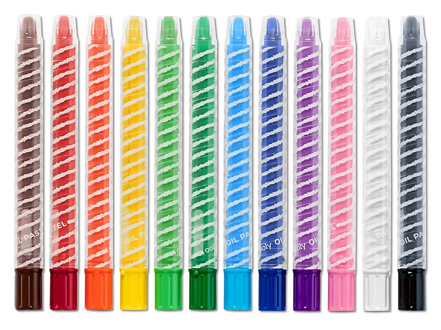Twisty Stix Oil Pastels - Set of 12