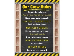 Under Construction! Classroom Rules Poster