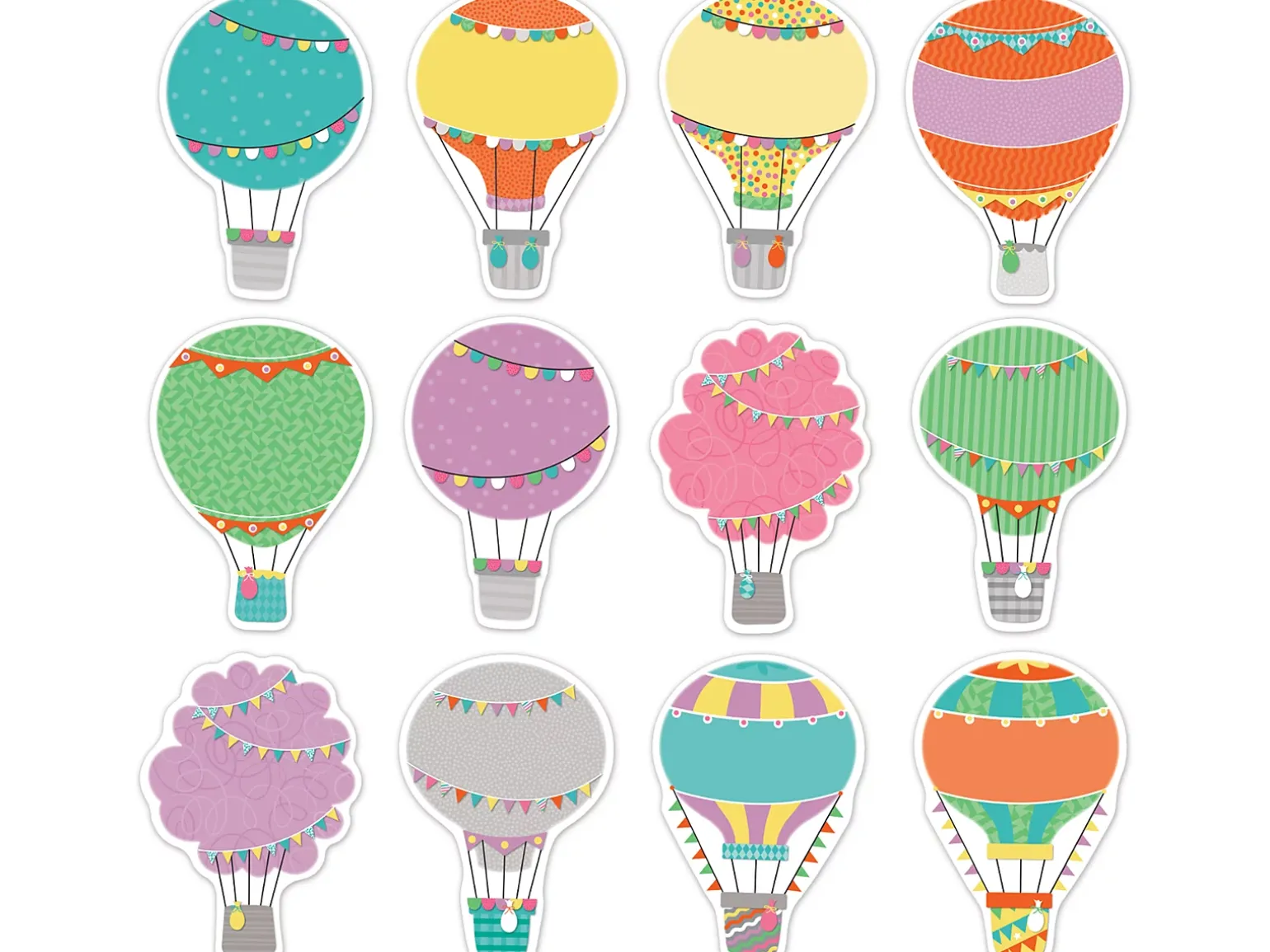 Up & Away Hot Air Balloon Accents