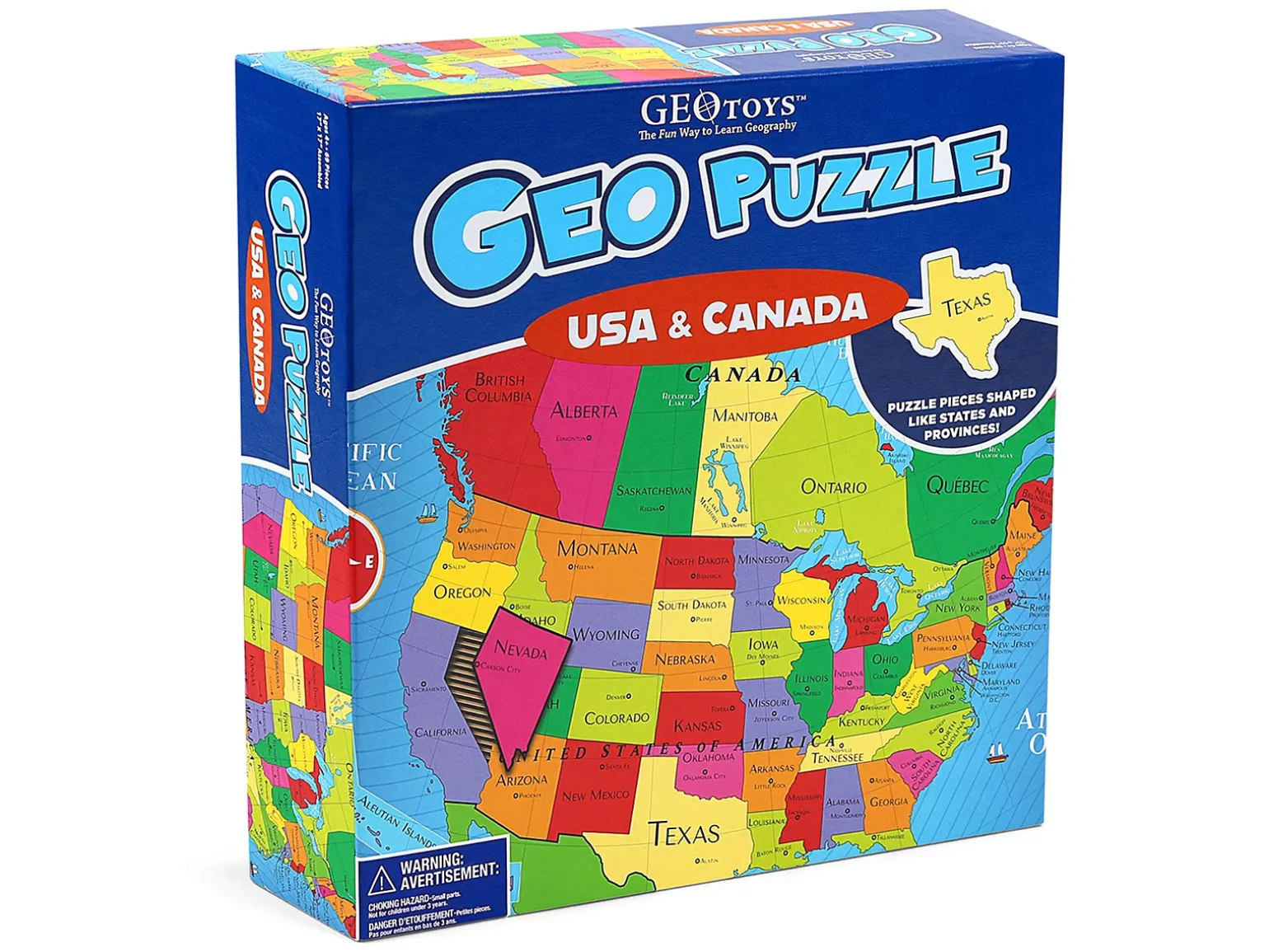 U.S.A. & Canada GeoPuzzle