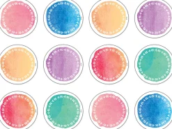 Watercolor Circle Mini Accents