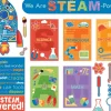 We Are STEAM-Powered Bulletin Board Set
