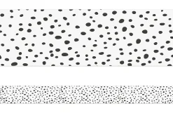 We Belong Black Dot Border